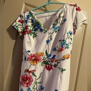 Beautiful white work dress